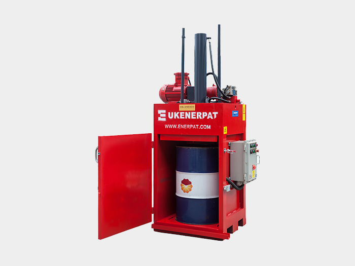 油桶壓扁機 油桶壓扁機