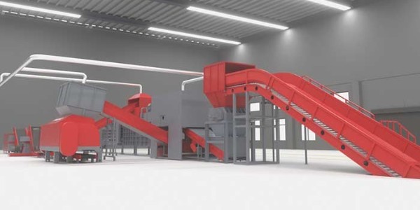 鞋廠邊角廢料怎么處理？恩派特鞋廠邊角料破碎處理線來助力