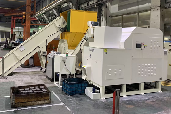 神鋼無錫壓縮機股份公司定制鐵屑壓餅機案例 神鋼無錫壓縮機股份公司定制鐵屑壓餅機案例