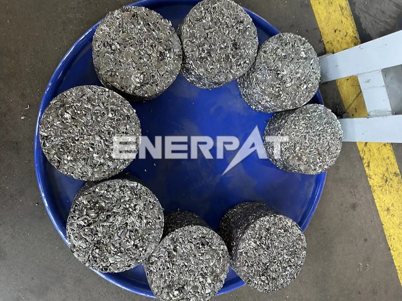 大型高溫合金鋼屑壓塊機 大型高溫合金鋼屑壓塊機