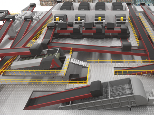 可回收物分揀中心