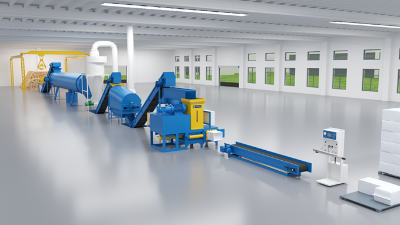 木刨花生產(chǎn)線