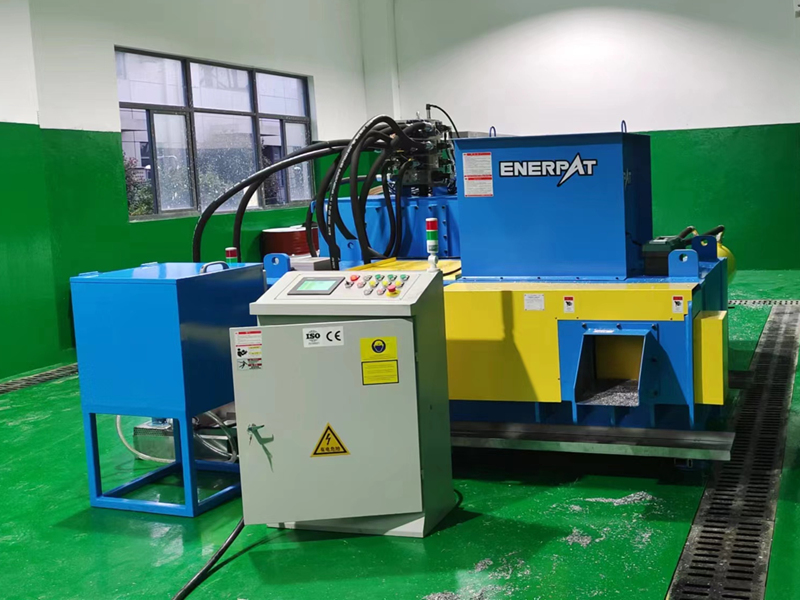 ZL鋁箔（洛陽）有限公司與恩派特定制鋁箔壓塊機案例