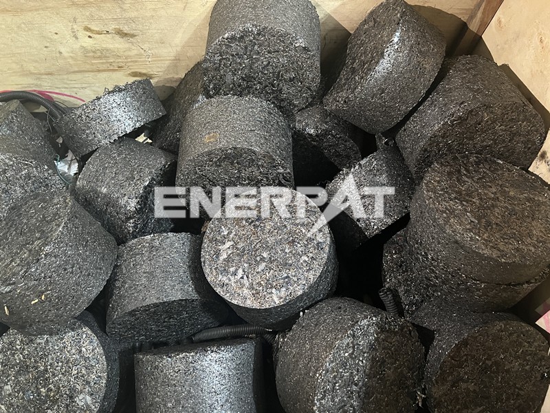 車床鐵屑壓塊機