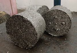 團(tuán)狀鋼屑壓餅機