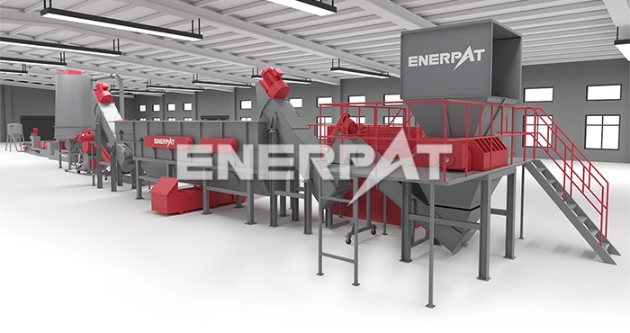 飲料瓶破碎清洗線 飲料瓶破碎清洗線