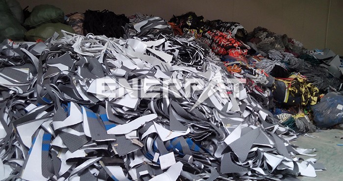 服裝廠邊角料破碎生產線