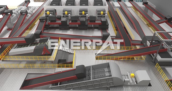 生活垃圾分選生產線 生活垃圾分選生產線