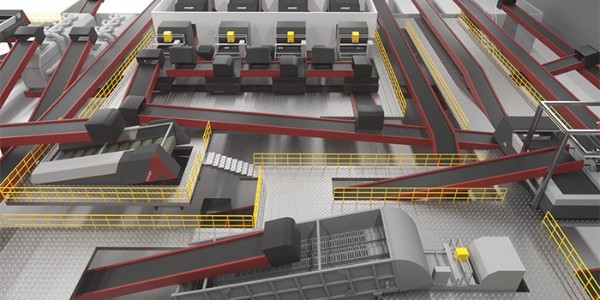 混合生活垃圾分選不再難！恩派特生活垃圾分選生產(chǎn)線上線